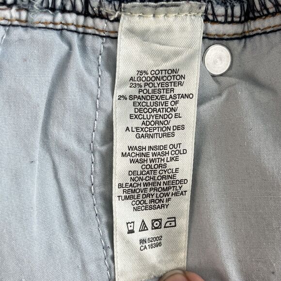 DKNY SOHO Bootcut Jeans women's 6 Blue Denim Low Rise - Picture 9 of 14